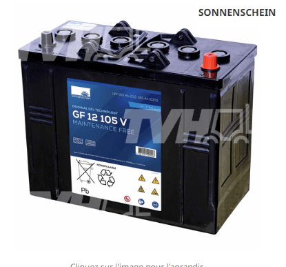 GFV BATTERIE GEL 12V 120AH/C20